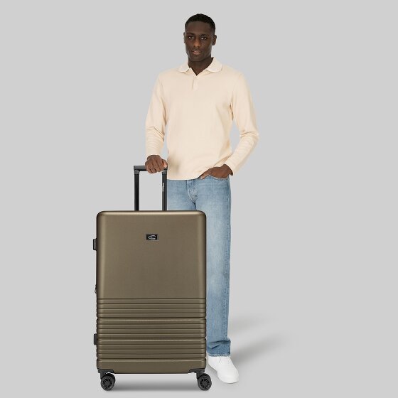 camel active Hanoi 4 roulettes Trolley L 78 cm avec soufflet d'extension