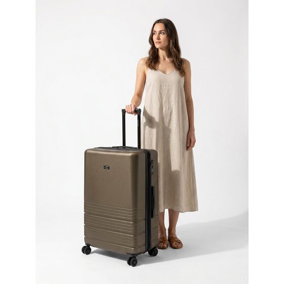 camel active Hanoi 4 roues Valise cabine L 78 cm avec soufflet d'extension