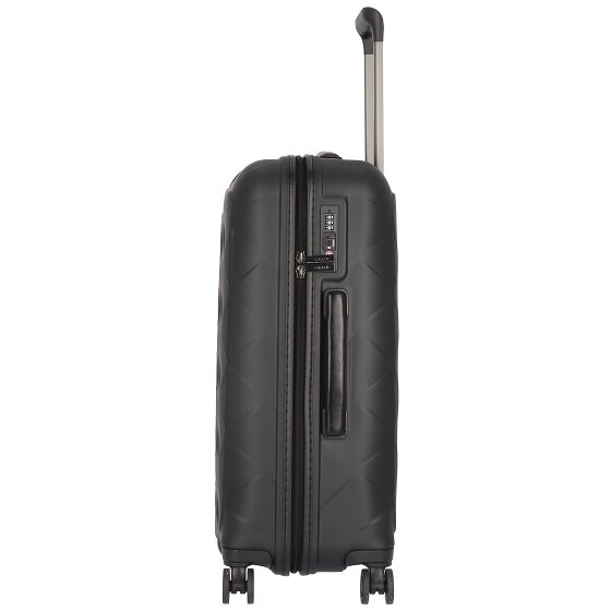 Stratic Leather & More Trolley 4 roues 65 cm
