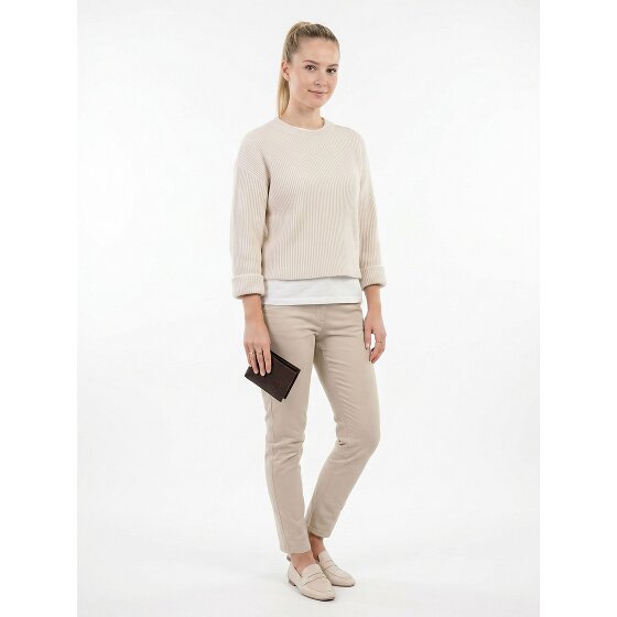 oxmox Leather Porte-monnaie Protection RFID Cuir véritable 11 cm