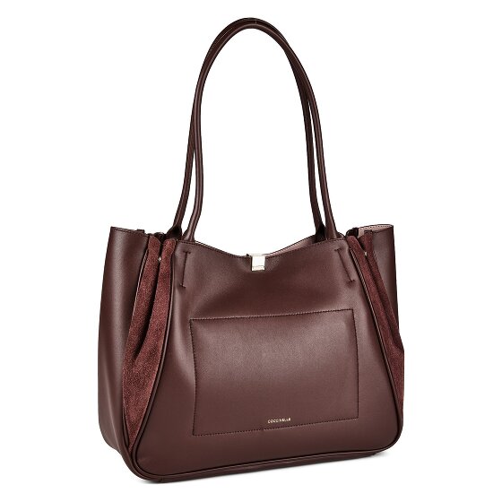 Coccinelle Pansy Sac à bandoulière Cuir véritable 34 cm