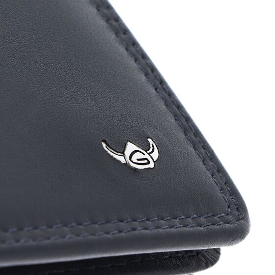 Golden Head Porte-monnaie Polo RFID en cuir 12 cm
