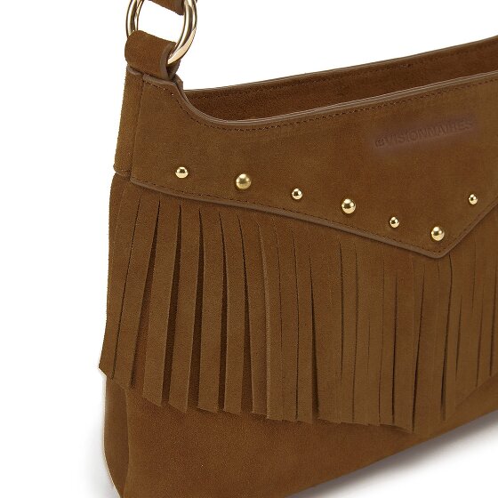 LES VISIONNAIRES Jane Cozy Sac à bandoulière Cuir véritable 29 cm