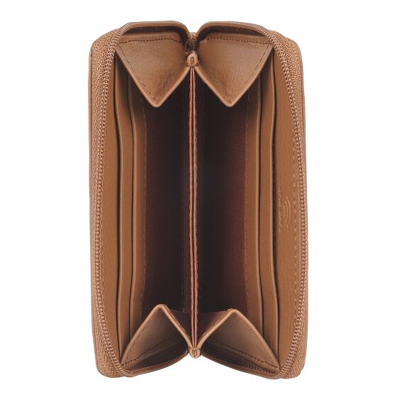 Maître ellern Porte-monnaie Protection RFID Cuir véritable 11 cm