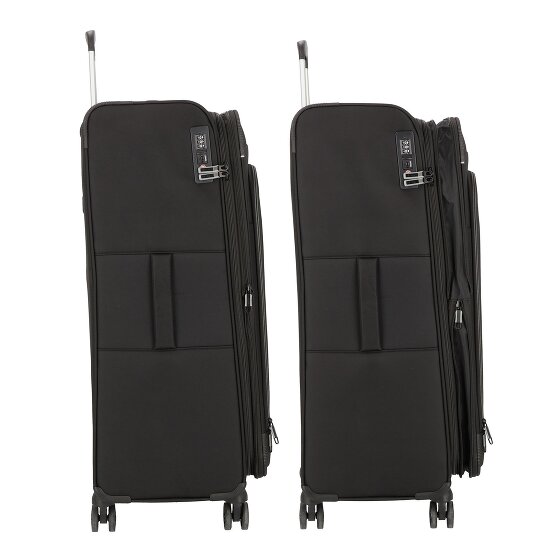 d&n Travel Line 9504 4 roulettes Trolley L 76 cm avec soufflet d'extension