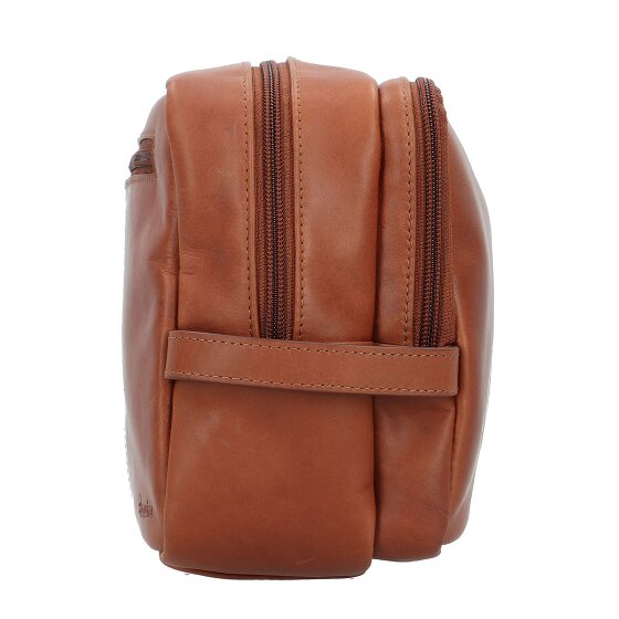 Esquire Dallas Trousse de toilette Cuir 27 cm