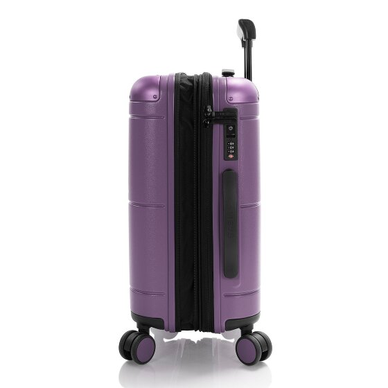 Heys Zen 4 roulettes Trolley de cabine S 54 cm avec soufflet d'extension