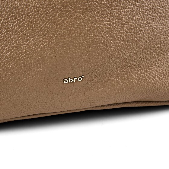 abro Ebony Sac à bandoulière Cuir véritable 39 cm
