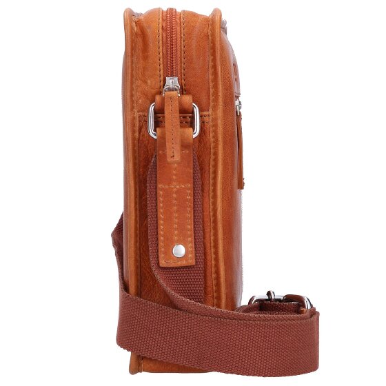 mano Don Pietro sac à bandoulière en cuir 22,5 cm