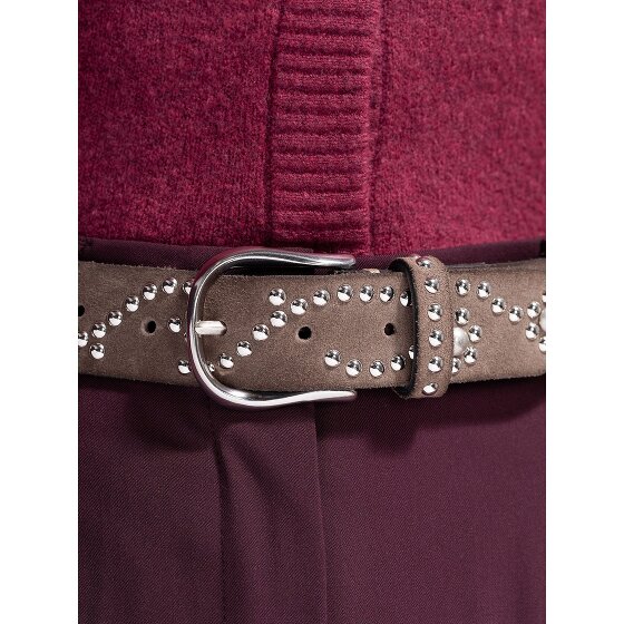b.belt Ceinture à rivets Cuir véritable