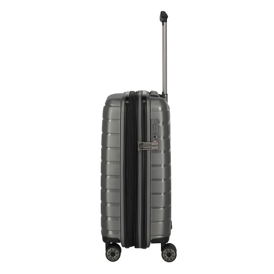 Travelite Air Base 4 roulettes Trolley de cabine 55 cm avec soufflet d'extension
