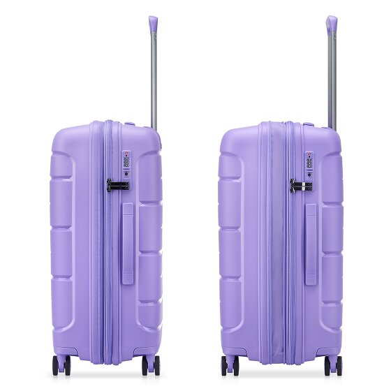 MODO by Roncato Starlight 3.0 4 roulettes Set de valises 2 pièces avec soufflet d'extension