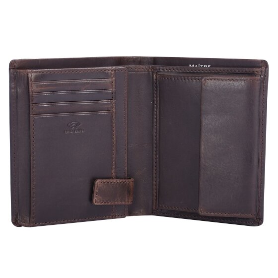Maître Birkheim Friedolf Porte-monnaie Protection RFID Cuir 10 cm
