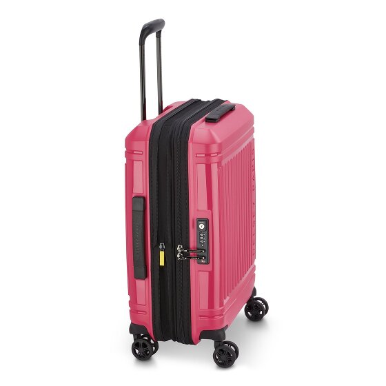 Delsey Paris Lutece Se 4 roulettes Trolley de cabine 55 cm avec soufflet d'extension