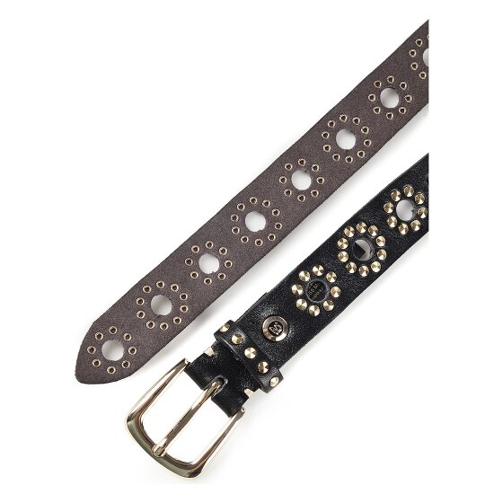 b.belt Ceinture à rivets Cuir véritable