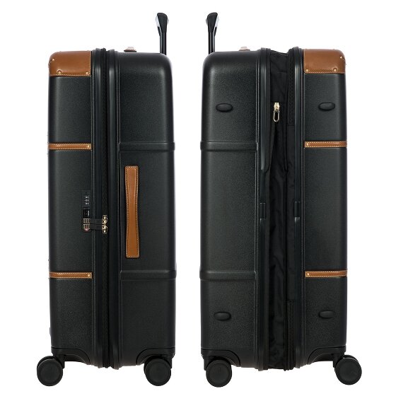 Bric's Bellagio 4 roulettes Trolley 76 cm avec soufflet d'extension