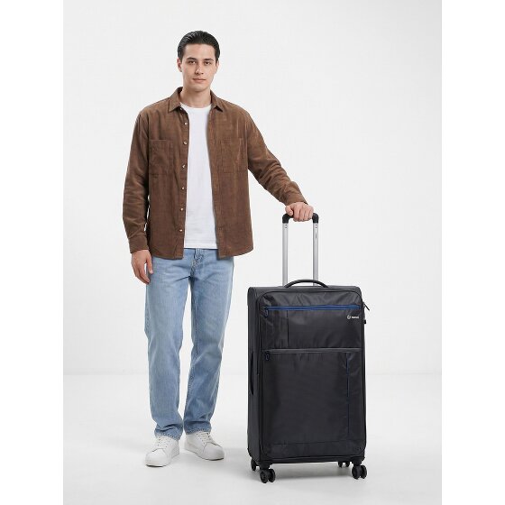 Benzi 5825 4 roues Valise cabine L 78 cm avec soufflet d'extension