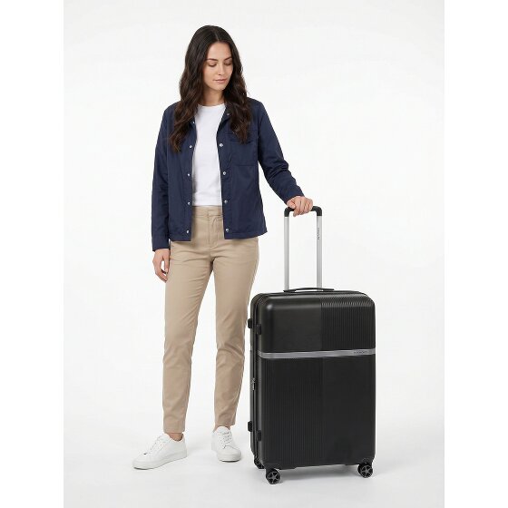 Roncato Airglam 2.0 4 roues Valise cabine 78 cm avec soufflet d'extension
