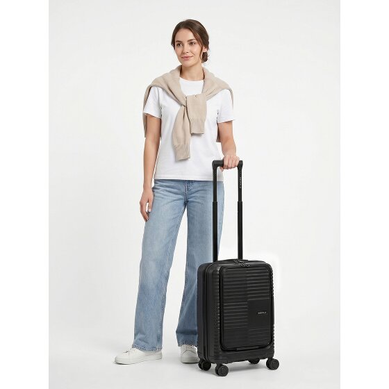 Redolz Essentials 17 2.0 4 roues Valise cabine 55 cm Compartiment ordinateur avec soufflet d'extension