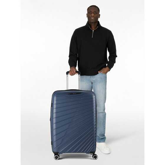 Benzi 5808 4 roulettes Trolley 74 cm avec soufflet d'extension