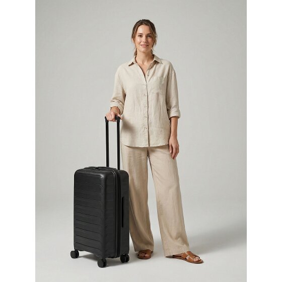 d&n Toronto 4 roulettes Trolley M 65 cm avec soufflet d'extension
