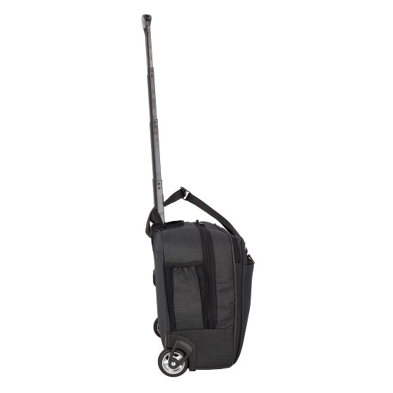 Dermata 2 roulettes Trolley d'affaires 46 cm Compartiment pour ordinateur portable