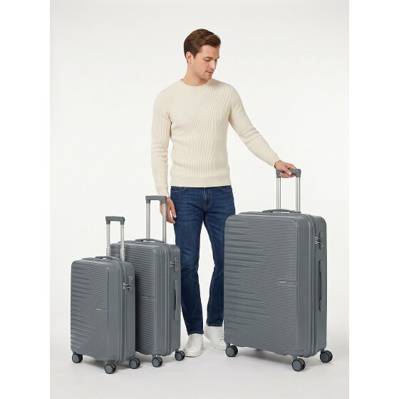 Travelite Pacific 4 roues Set de valises 3 pièces