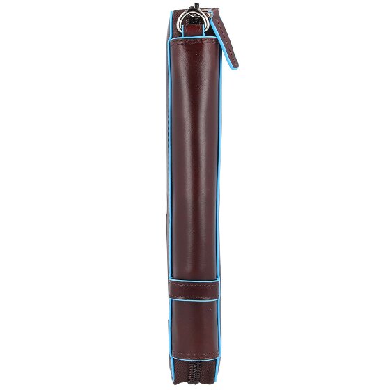 Piquadro Blue Square Étui pour passeport en cuir 14 cm