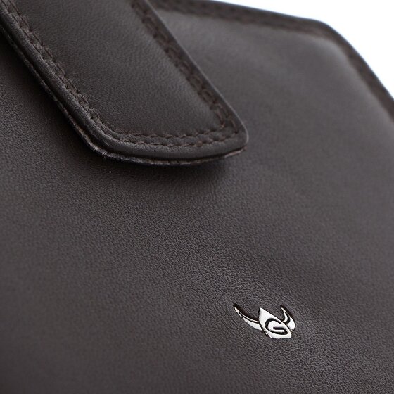Golden Head Polo Porte-monnaie Protection RFID Cuir véritable 12 cm