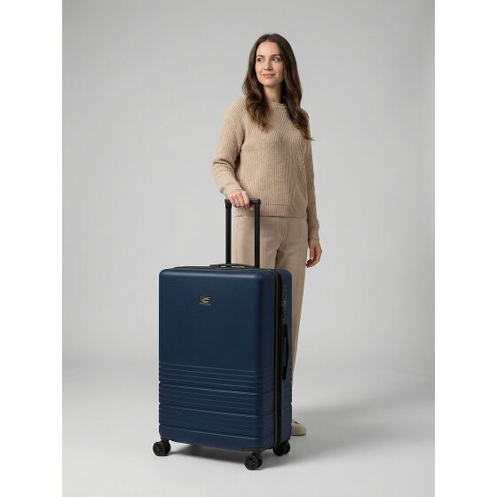 camel active Hanoi 4 roulettes Trolley L 78 cm avec soufflet d'extension