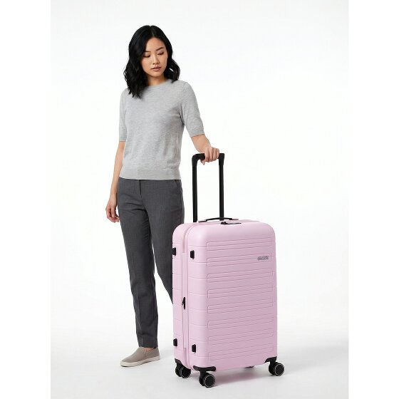American Tourister Novastream 4 roues valise cabine 67 cm avec soufflet d'extension