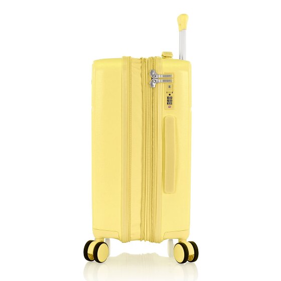 Heys Pastel 4 roulettes Trolley de cabine S 53 cm avec soufflet d'extension