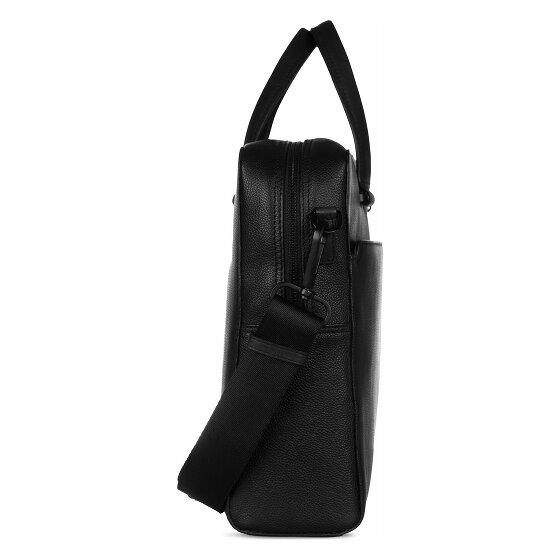 bugatti Black Porte-documents Cuir 39 cm Compartiment pour ordinateur portable