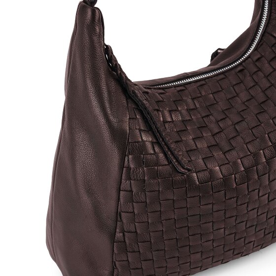 FredsBruder Calm Weave Sac à bandoulière Cuir véritable 38 cm