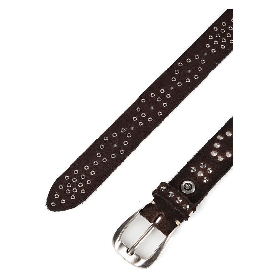b.belt Ceinture à rivets Cuir véritable