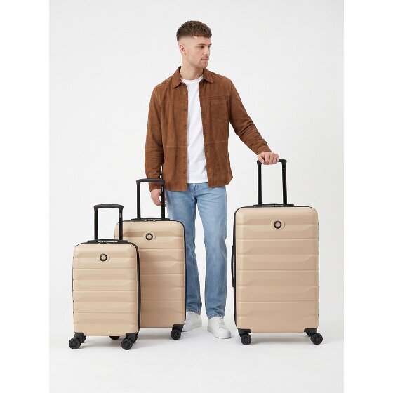 Delsey Paris Air Armour 4 roues Set de valises 3 pièces '"avec soufflet d''extension"'