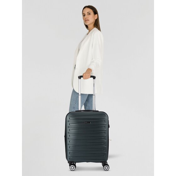 Benzi 5493 4 roulettes Trolley de cabine S 53 cm avec soufflet d'extension