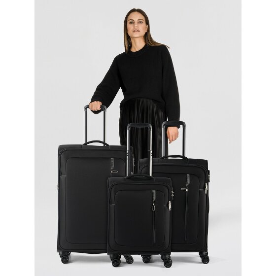 American Tourister Nitestream 4 roues Set de valises 3 pièces avec soufflet d'extension