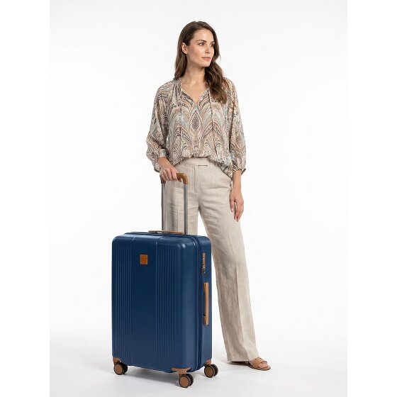 Bric's Ferrara 4 roues Valise cabine M 69 cm avec soufflet d'extension