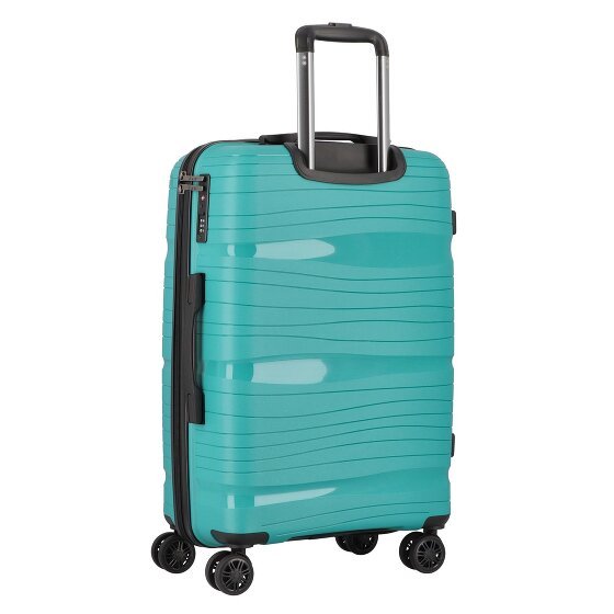 d&n Travel Line 4300 4 roulettes Set de valises 3 pièces