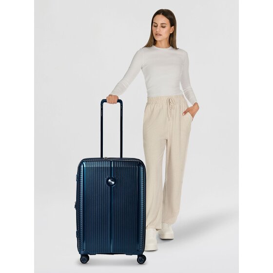 Polestream Paris 4 roulettes Trolley 69 cm avec soufflet d'extension