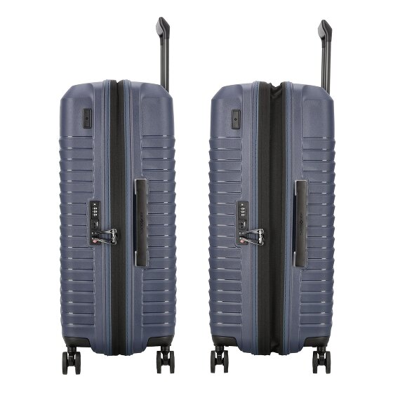 Samsonite Intuo 4 roulettes Trolley M 69 cm avec soufflet d'extension
