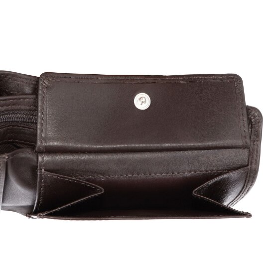 Golden Head Polo Porte-monnaie Protection RFID Cuir véritable 12.5 cm
