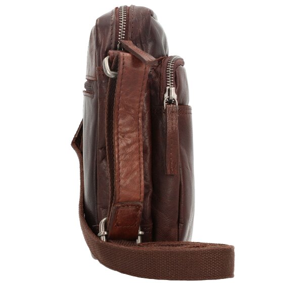 Spikes & Sparrow Sac à bandoulière en cuir 18 cm