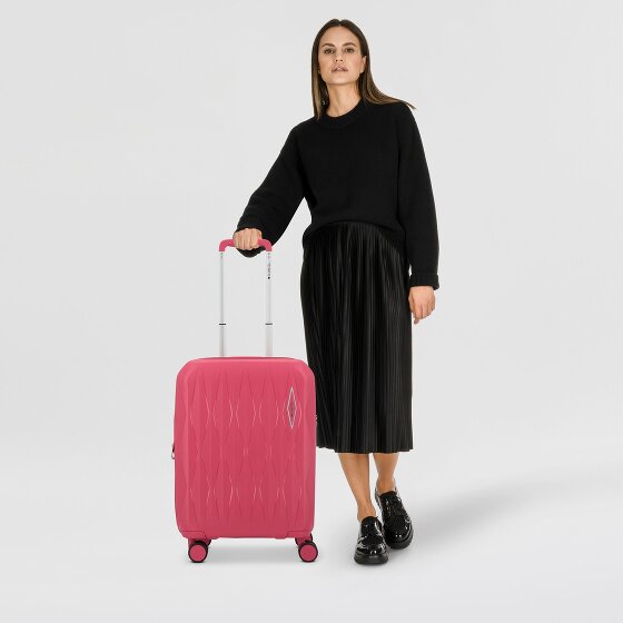 Gabol Infinity 4 roulettes Trolley de cabine 55 cm avec soufflet d'extension