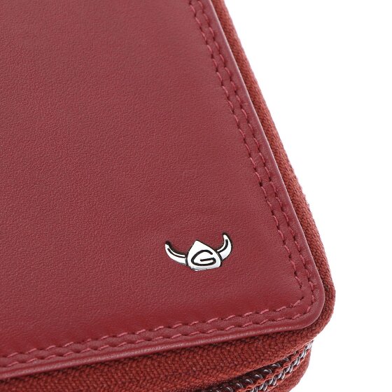 Golden Head Polo Porte-monnaie Protection RFID Cuir véritable 12.5 cm