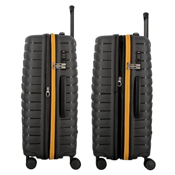 Jump Xwave 4 roulettes Trolley 66 cm avec soufflet d'extension