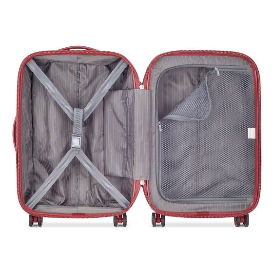 Delsey Paris Caumartin, valise à roulettes cabine à 4 doubles roulettes 55 cm