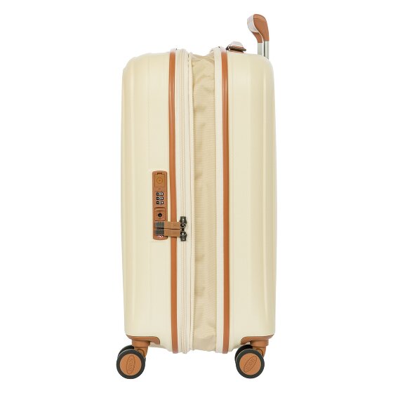Bric's Taormina 4 roulettes Trolley S 57 cm avec soufflet d'extension