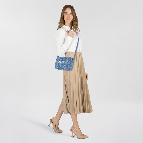 Lacoste Heritage Jacquard Mini sac à bandoulière 17 cm